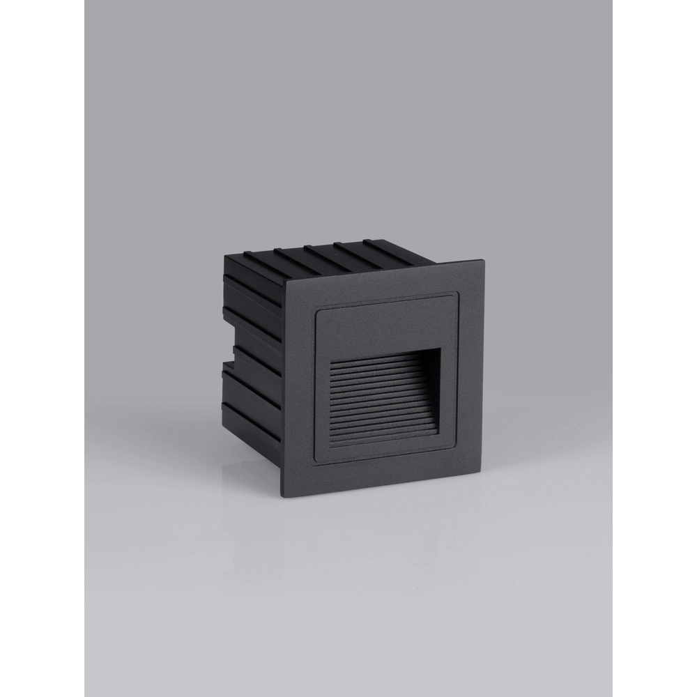 Square recessed light Polka black Lyora 5212017453198