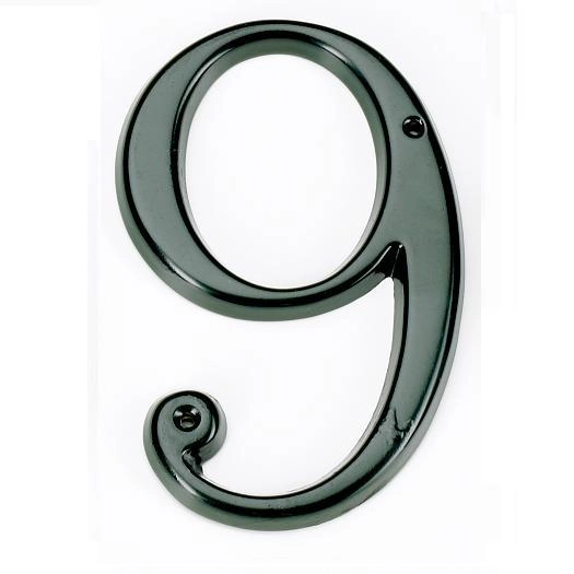 House number Address 9 black KS Verlichting 8714732585941