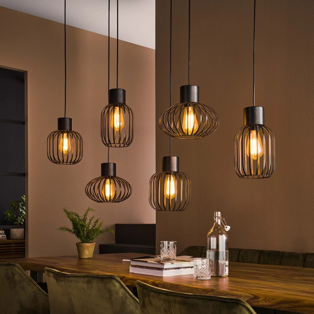 5L Wire Pendant Light Mix E27 - black