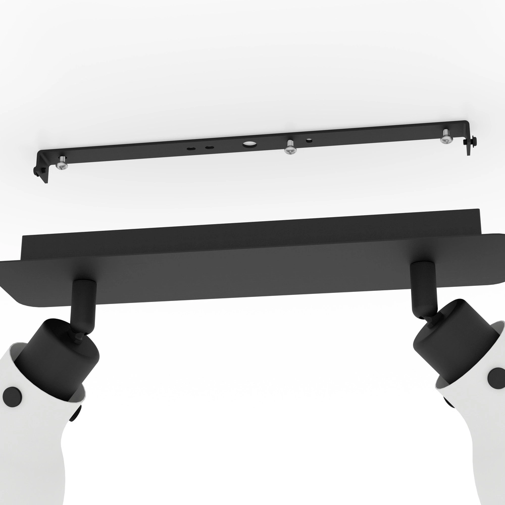 Grey ceiling lamp Matlock 2x E27 - design Eglo 9002759438289