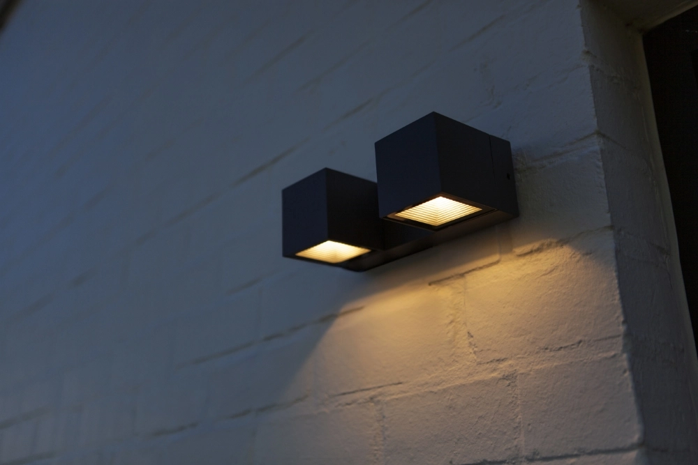 Design wall lamp Fari grey Lutec 6939412018249