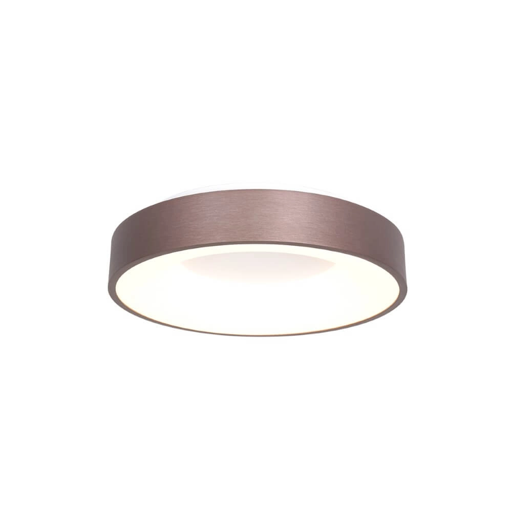 Bronze LED ceiling lamp Ringlede Ø 30cm