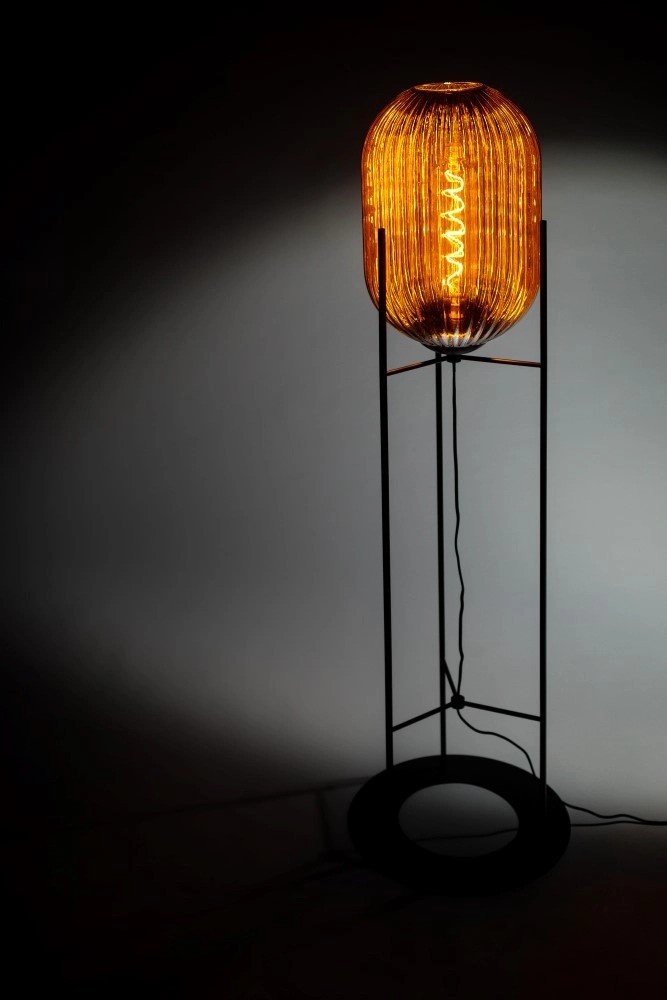 Floor lamp Glamm 176cm black with mirror glass ETH 8719075189368