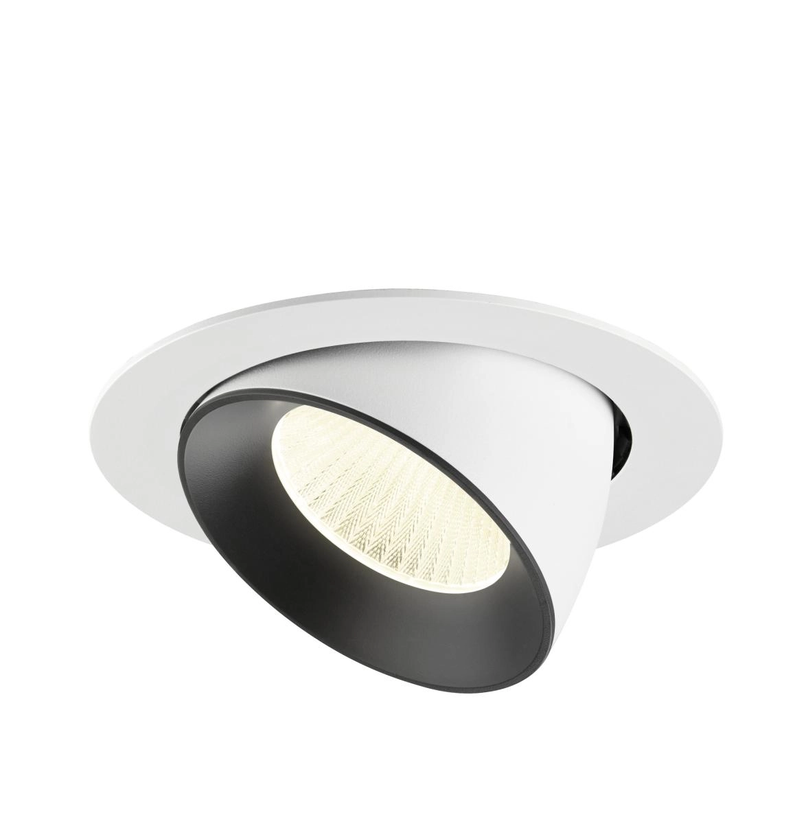 Recessed spotlight Numinos Gimble XL white/black 4000K - 40deg SLV 4024163308427