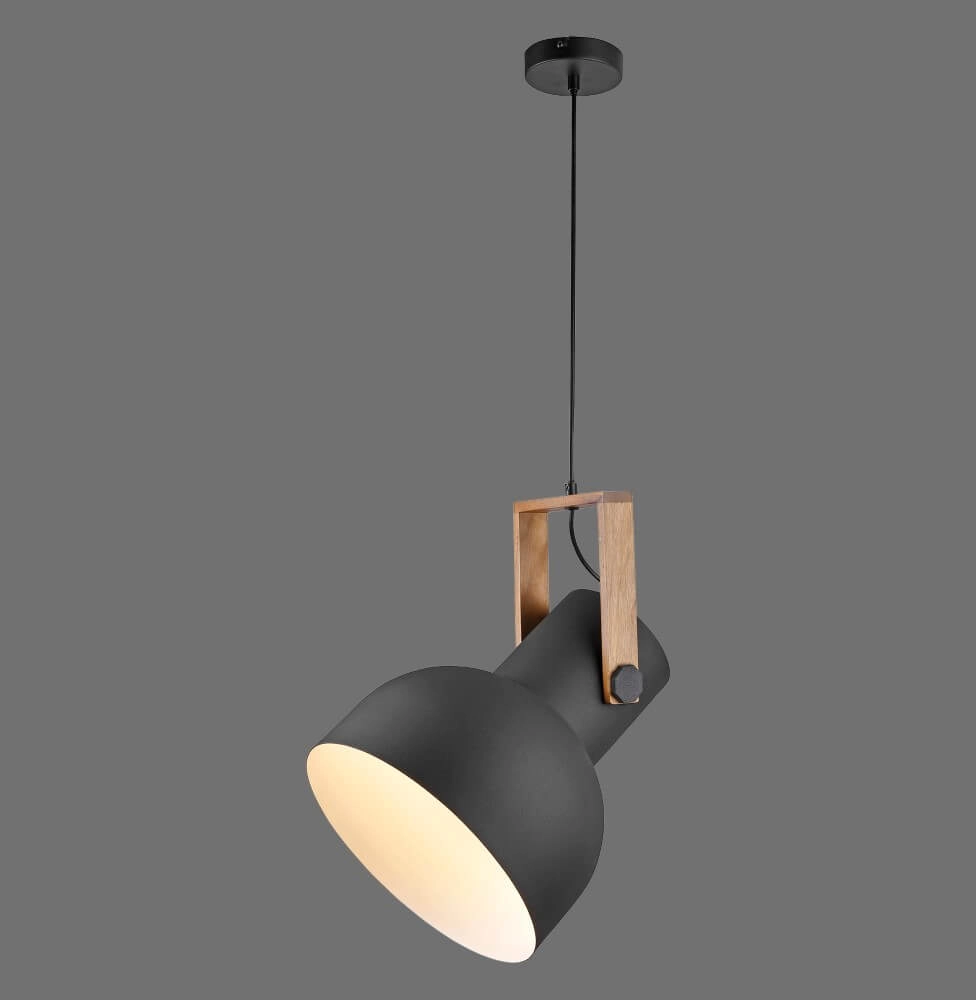 Pendant lamp Cup 2.0 1-light black Just Light 4043689000714