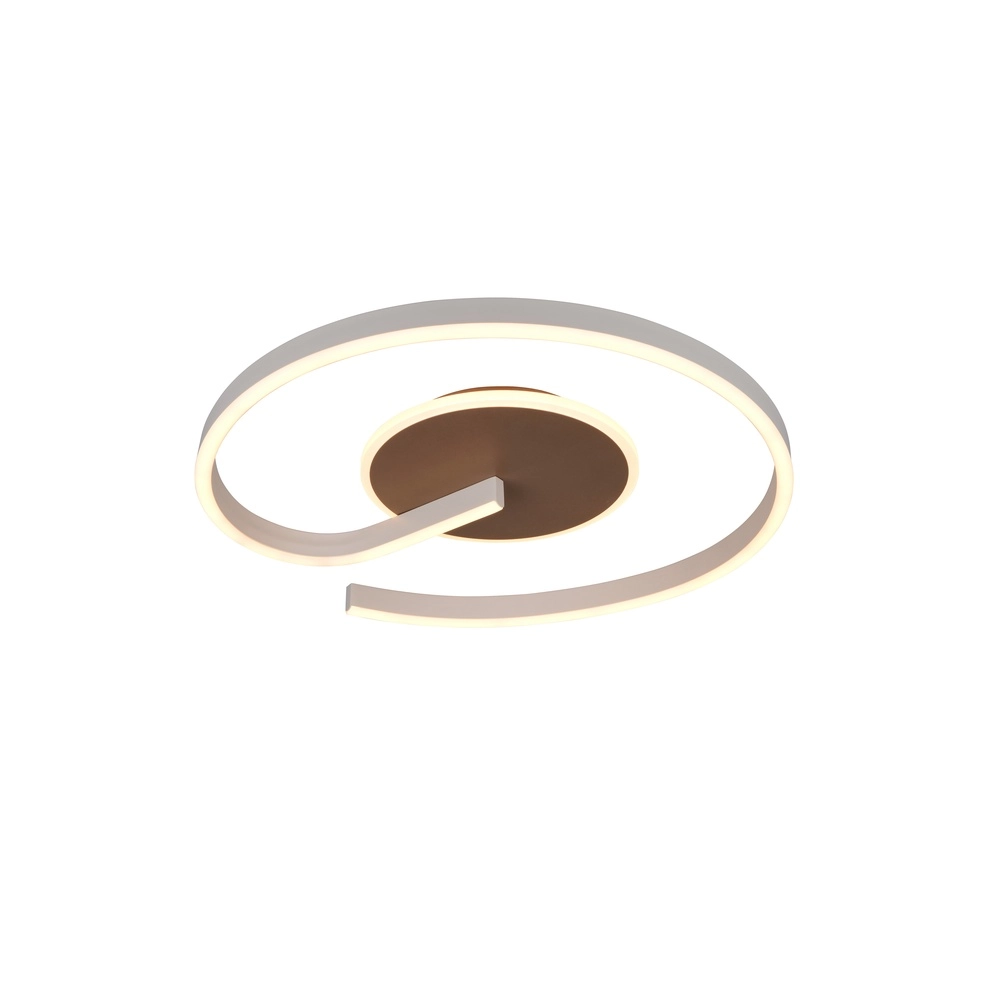 Design ceiling lamp Calle mocha brown