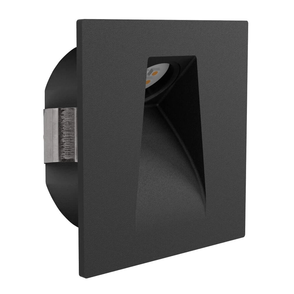 Black stair lighting Mecinos