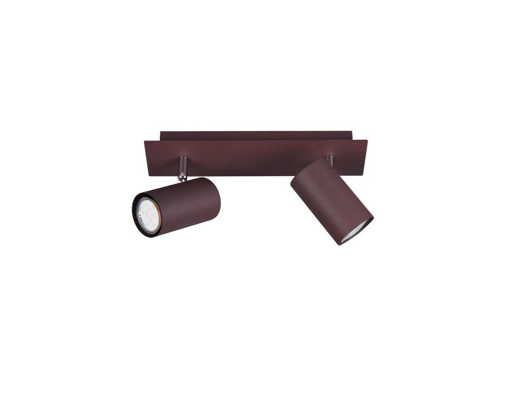 Spotlight Marley 2-light brown Trio 4017807408645