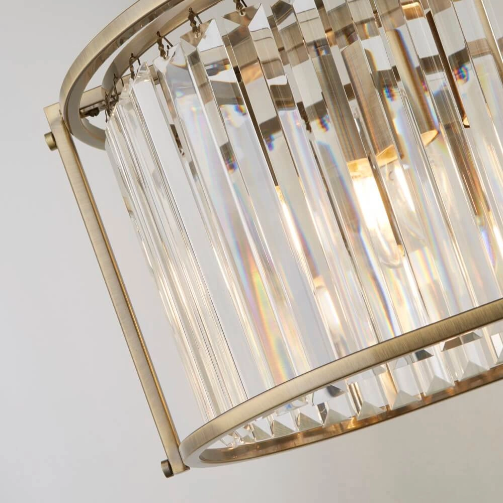 Classic hanging lamp Victoria 78cm x 30cm Searchlight 5053423206912