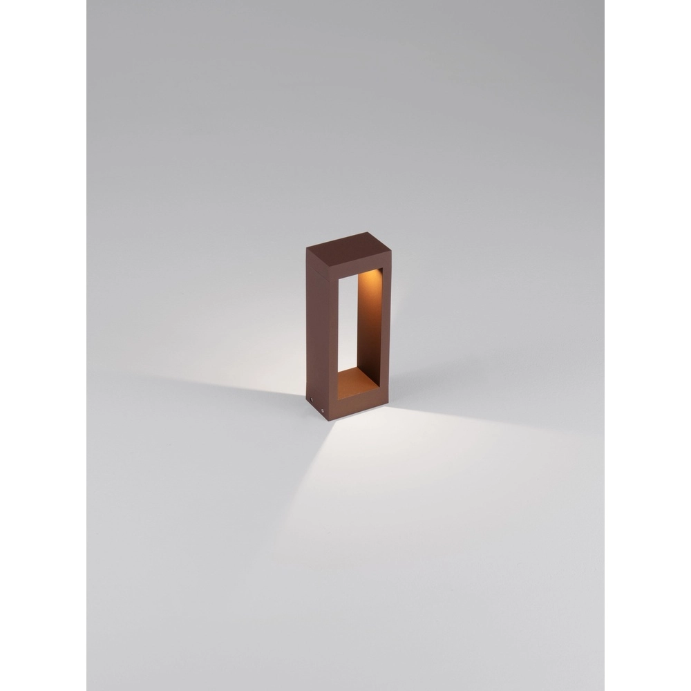 Rusty brown garden lamp Dolix 30cm - 2700K