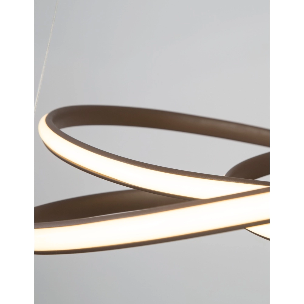 Design pendant lamp Menton coffee brown Lyora 5212017424310