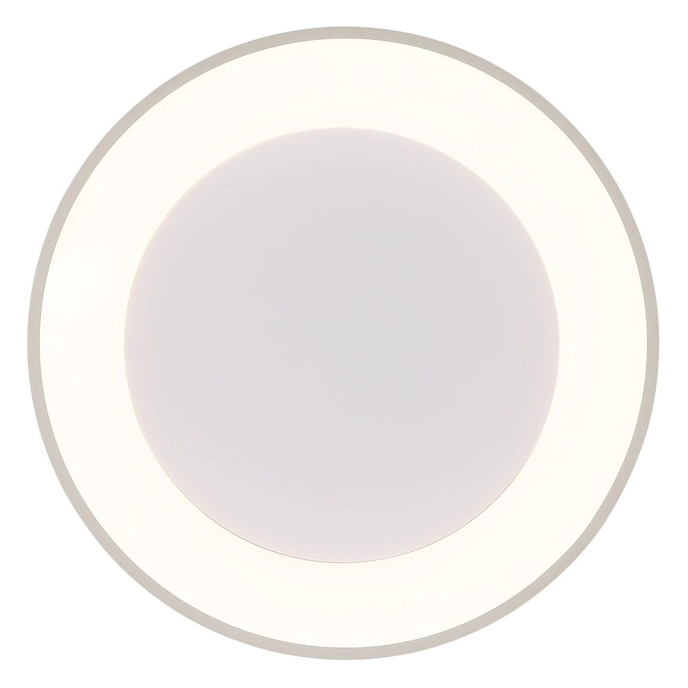 Modern ceiling lamp Gallegos sand brown Ø 50cm Globo 9007371566969