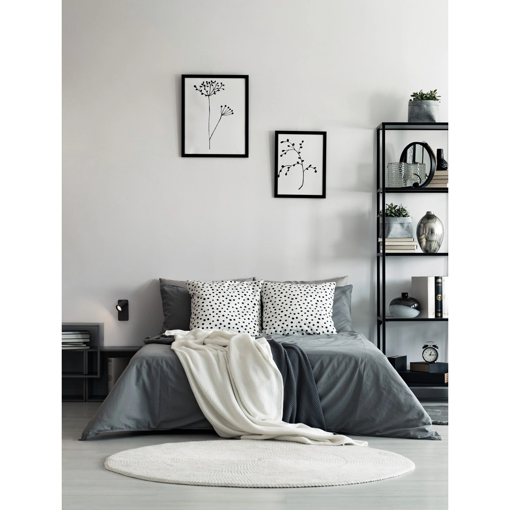Wall spotlight Cosmina black Lyora 5212017455369