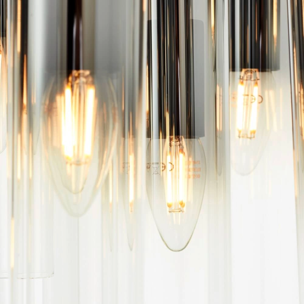 14-light pendant lamp Glasini Ø 52cm Brilliant 4004353429590