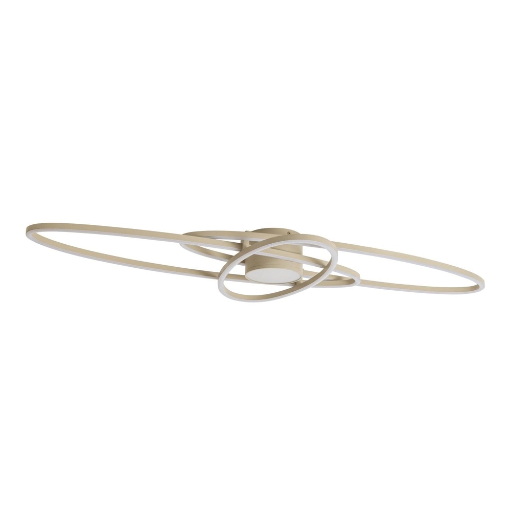 Modern ceiling light Galactica sand brown