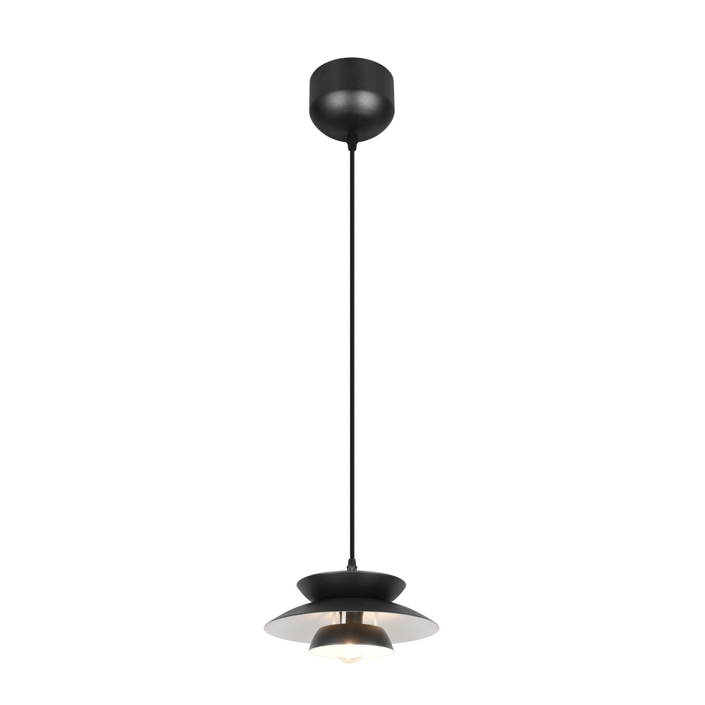 Pendant lamp design Amarila black Ø 25cm Trio 4017807682762