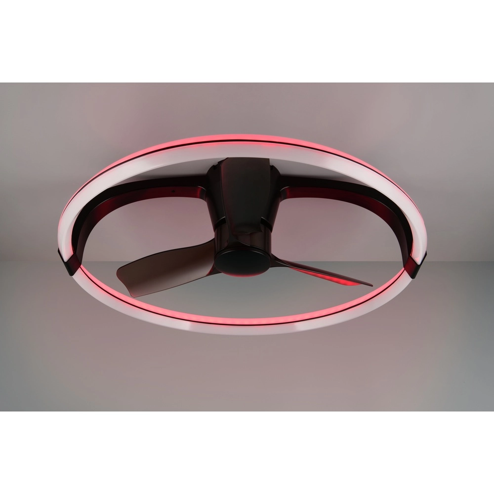 Smarthome fan Stockholm black Ø 73,5 Tuya Trio 4017807693133