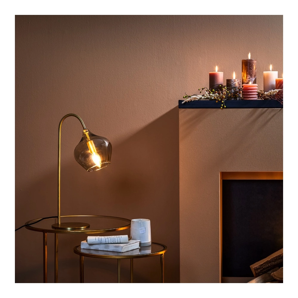 Table lamp Rakel bronze Light & Living 8717807303198