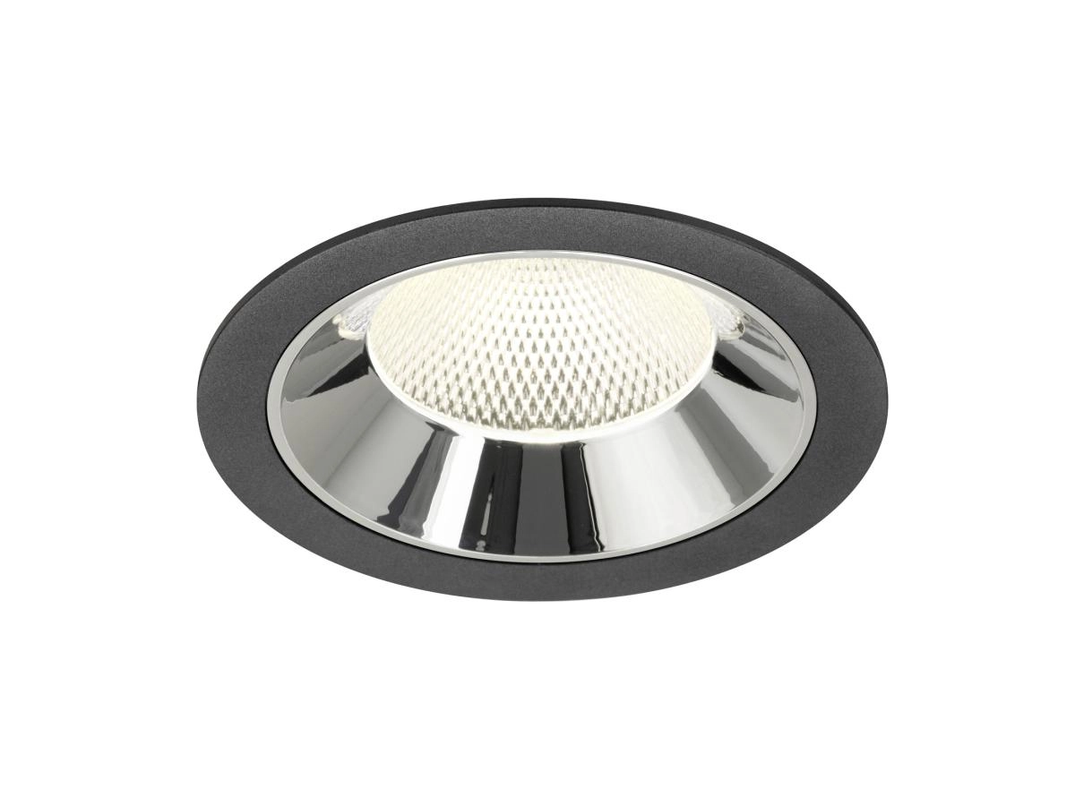 Recessed spotlight Numinos XL black/chrome 4000K - 40deg