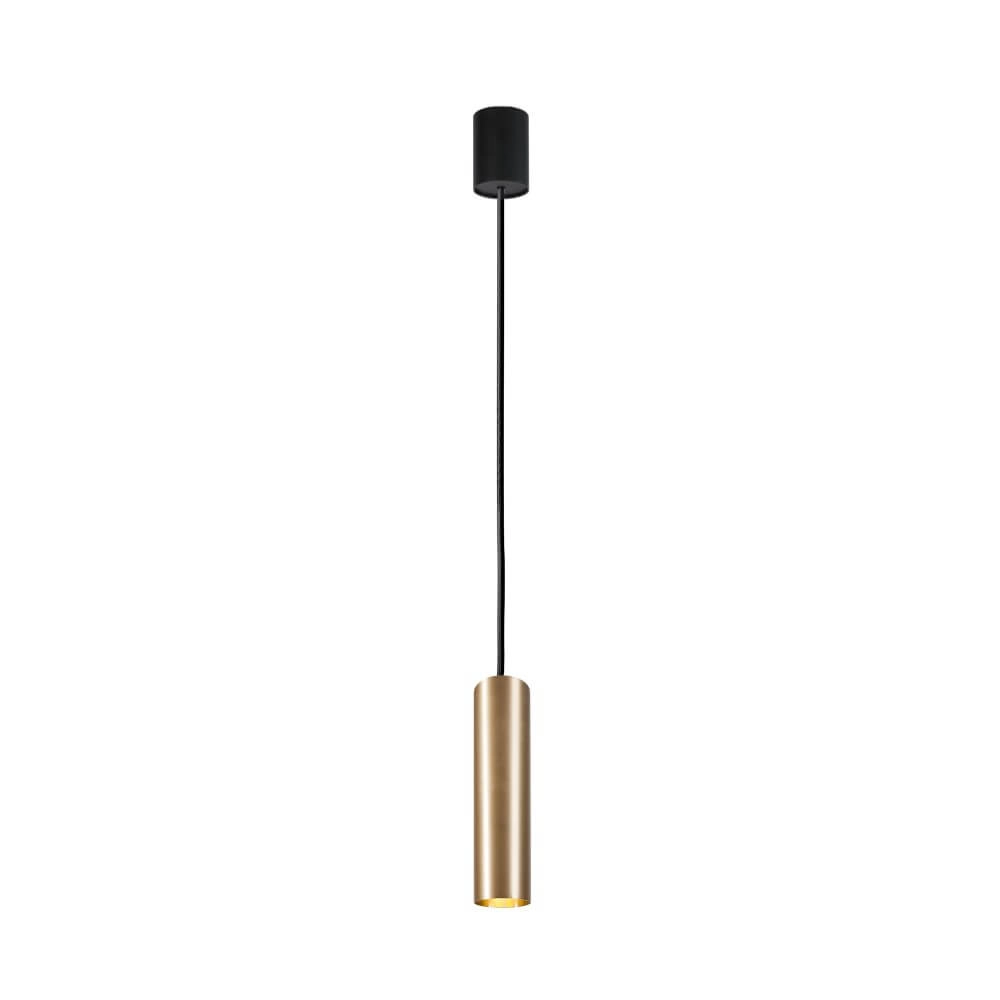 Narrow hanging lamp Eye black/gold Lyora 5903139891493