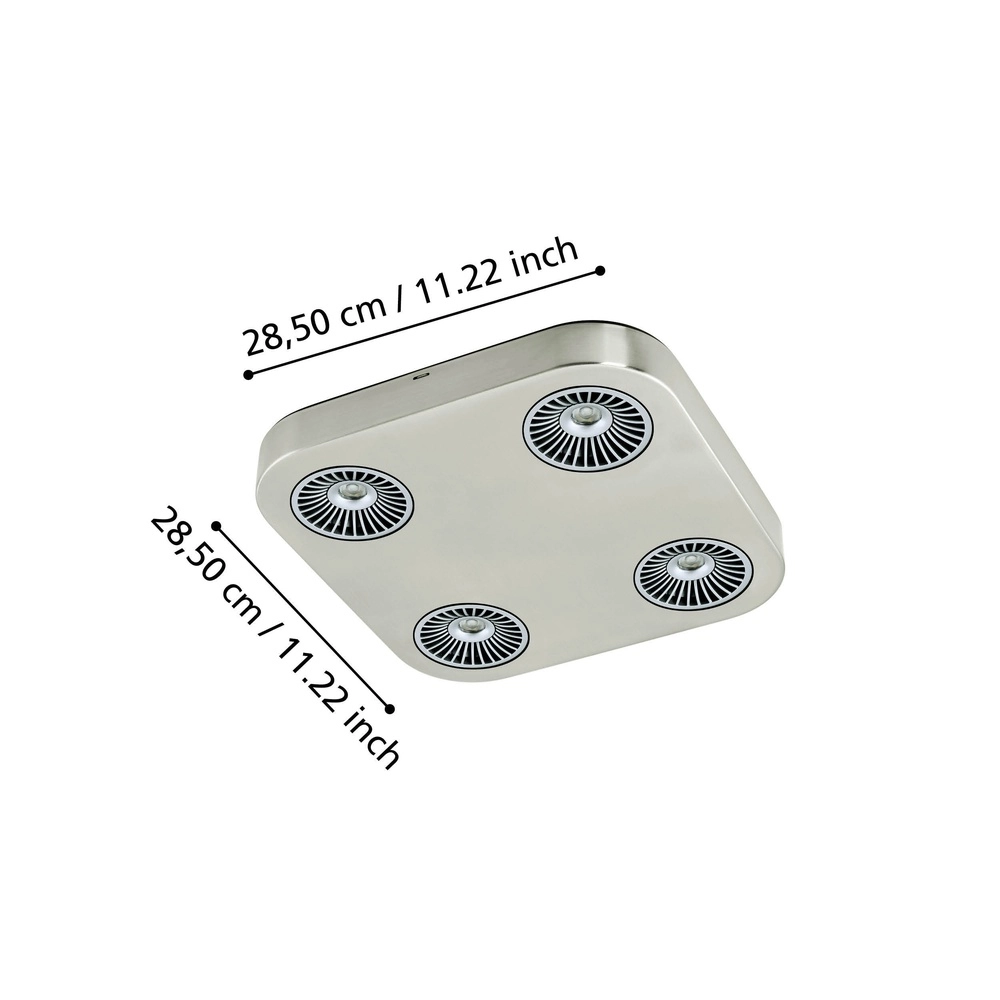 Ceiling lamp Montale 4-light Eglo 9002759941833
