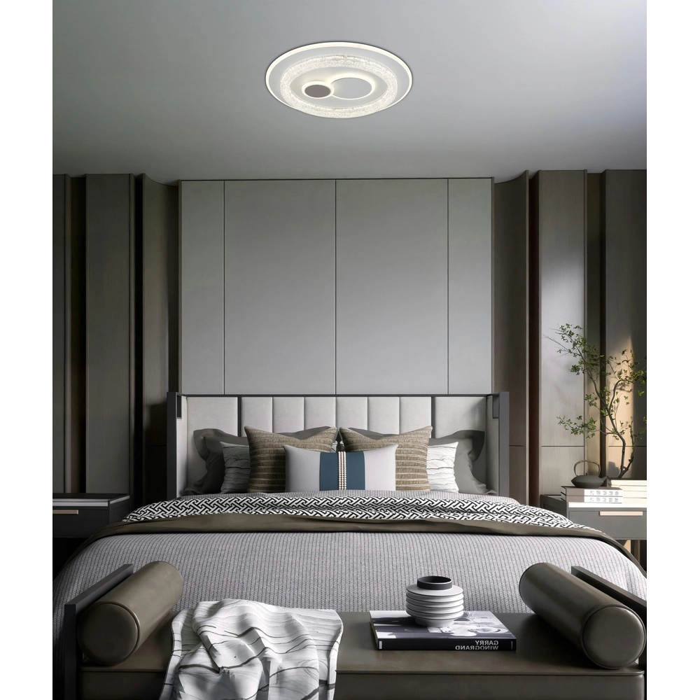 Design ceiling lamp Kriswall white Globo 9007371572274