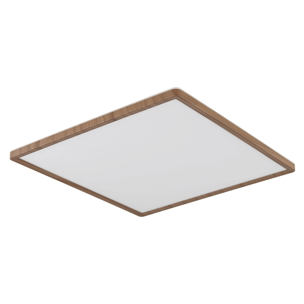 Ceiling light Sapana square 42cm wood Globo 9007371457434