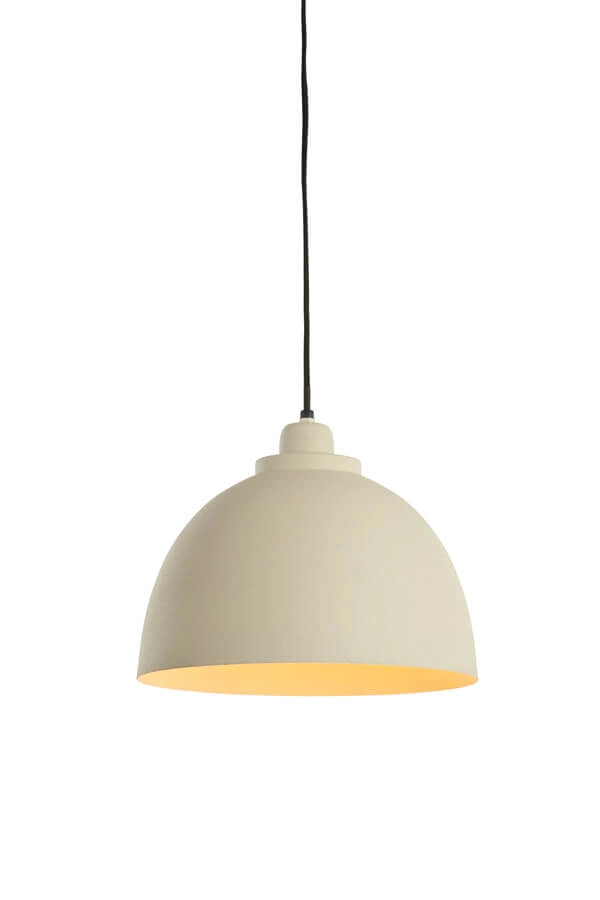 Japandi pendant lamp Kylie cream Ø 30cm