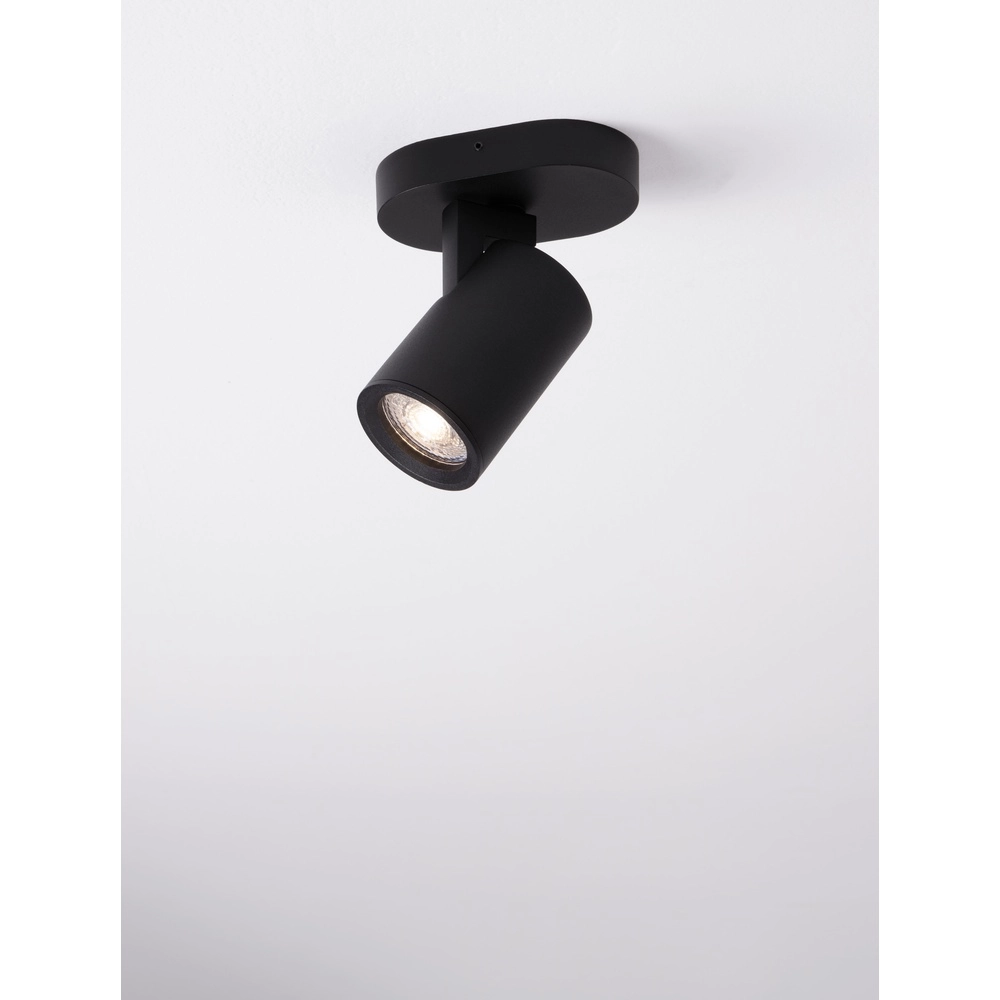 Ceiling spotlight Esto Single Black Lyora 5212017453419
