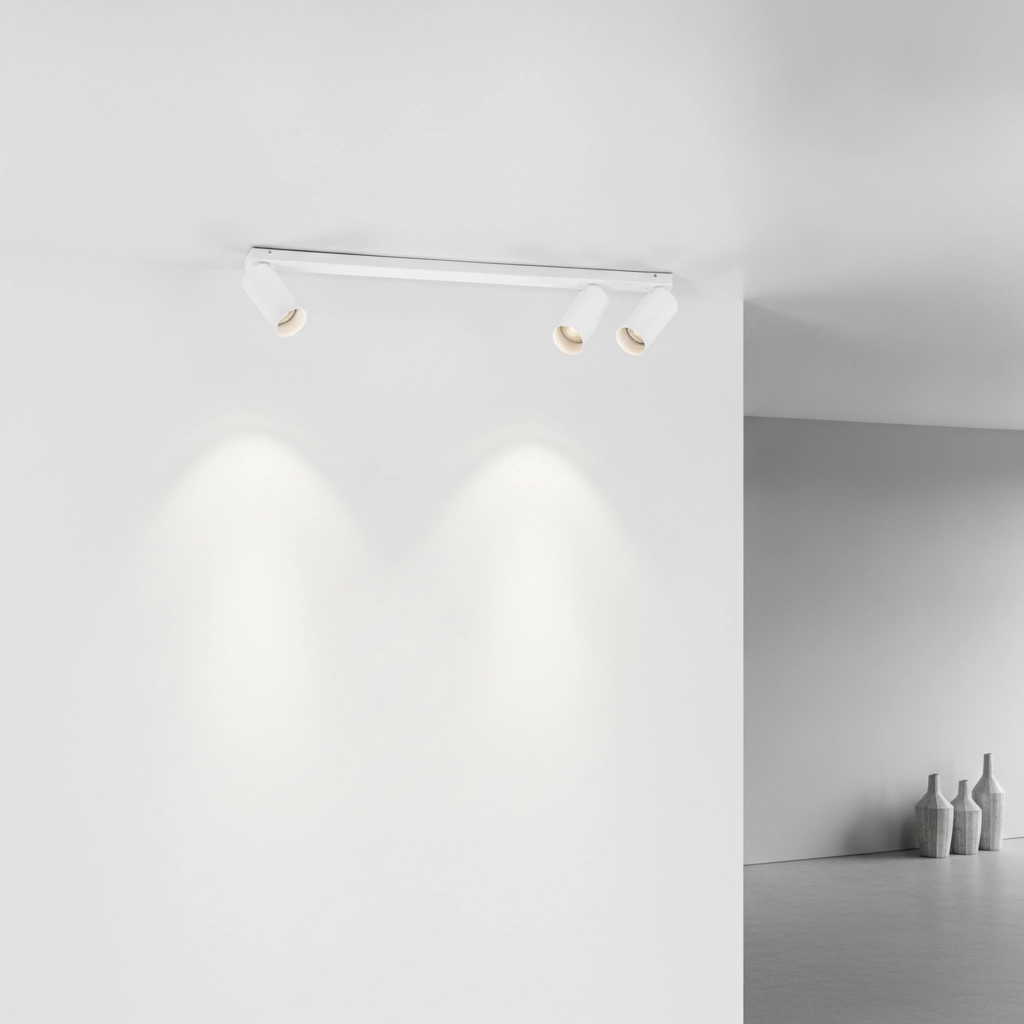 3-light ceiling lamp Oso white