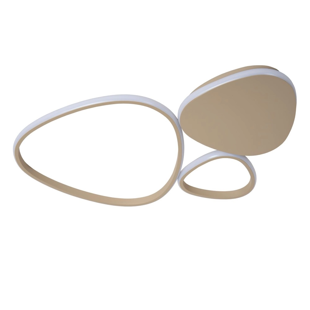 Modern ceiling lamp Samling S sand brown