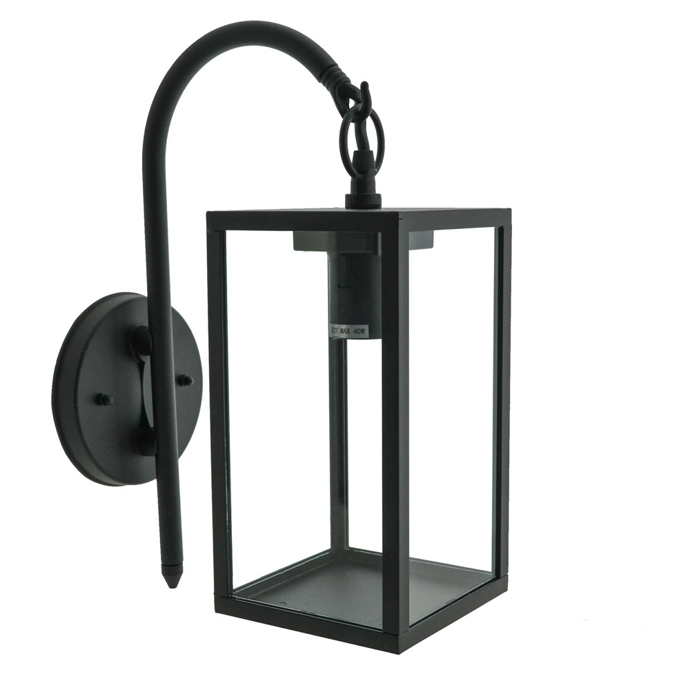 Rural outdoor lamp Norway Down black