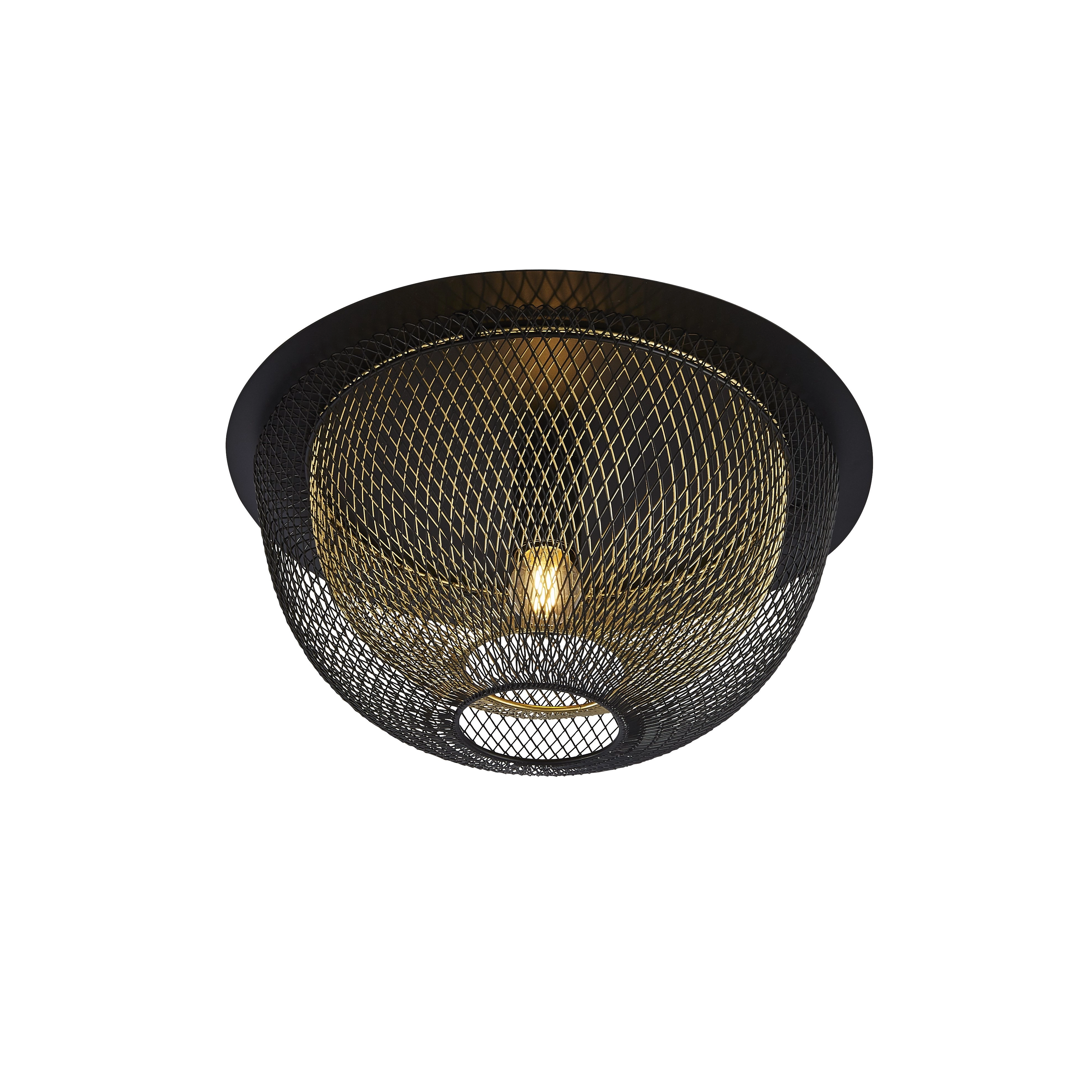 Trendy ceiling lamp Honeycomb Ø 40cm Searchlight 5053423174280
