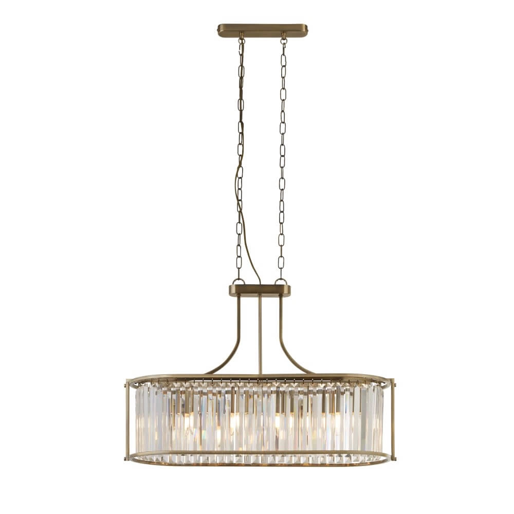 Classic hanging lamp Victoria 78cm x 30cm Searchlight 5053423206912