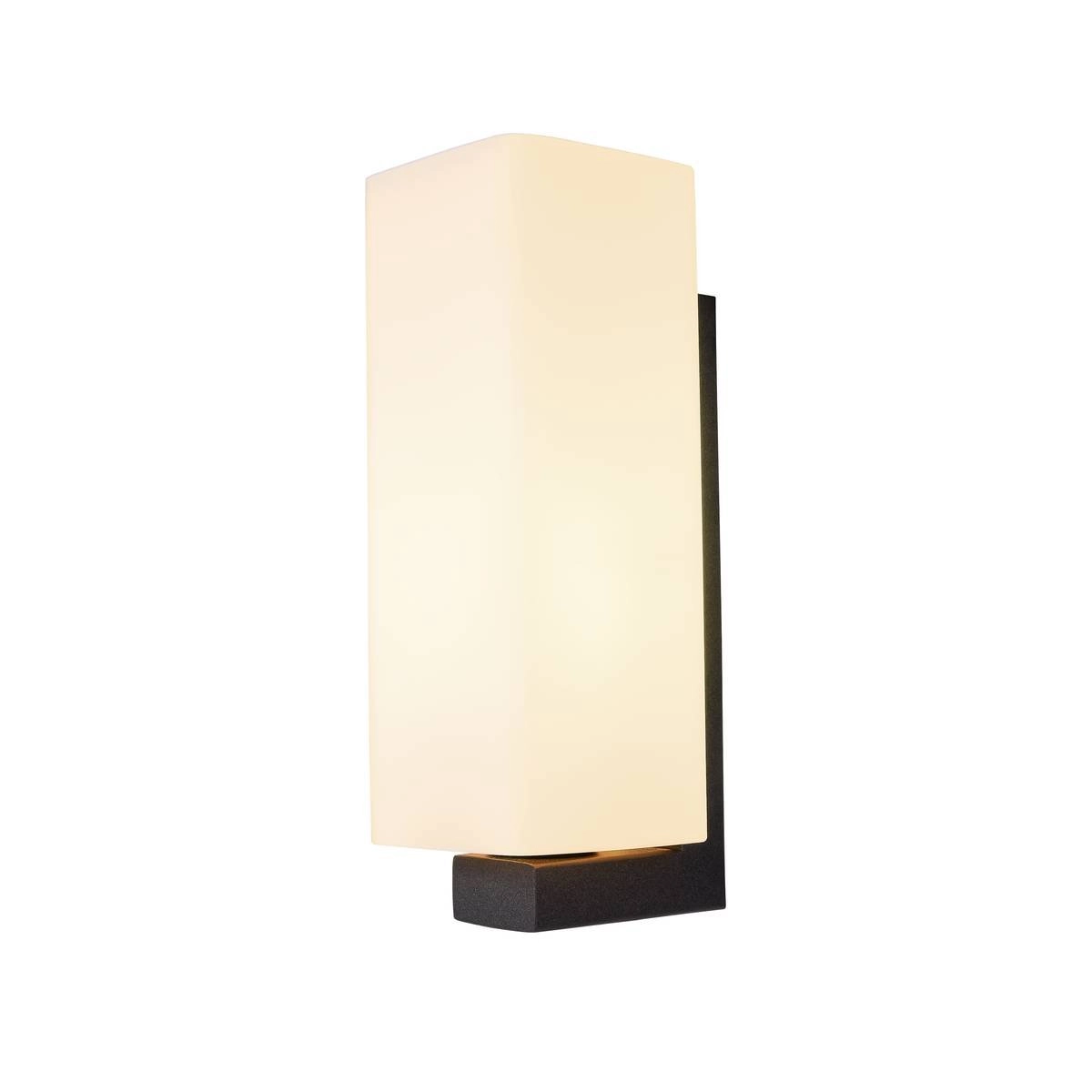 Wall lamp Quadrass 28cm black SLV 4024163235877