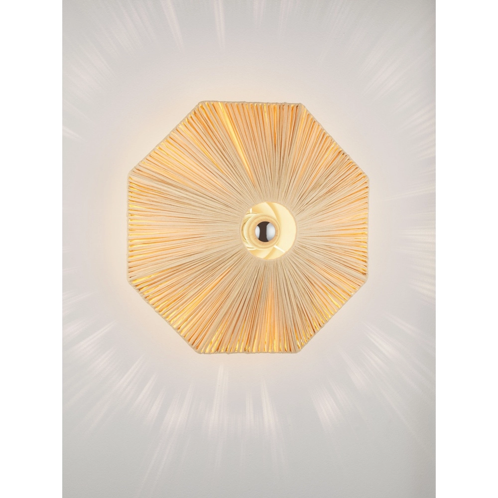 Japandi wall lamp Elvio Ø 45cm Lyora 5212017493910
