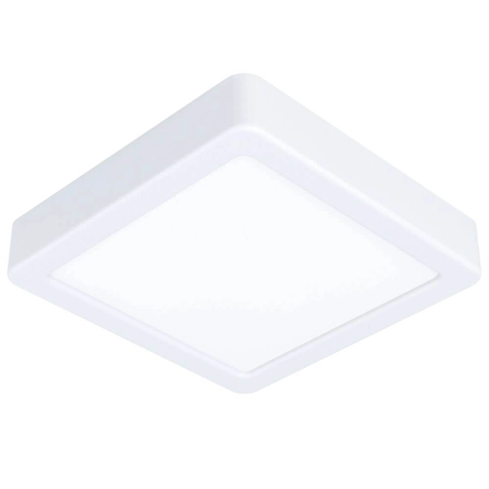 White ceiling lamp Fueva 5 16 by 16cm