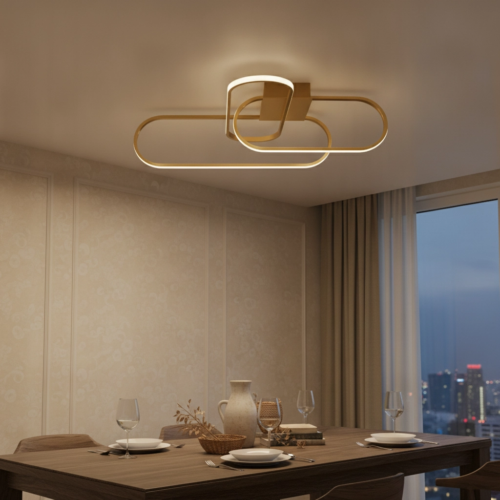 Design ceiling lamp Arte gold