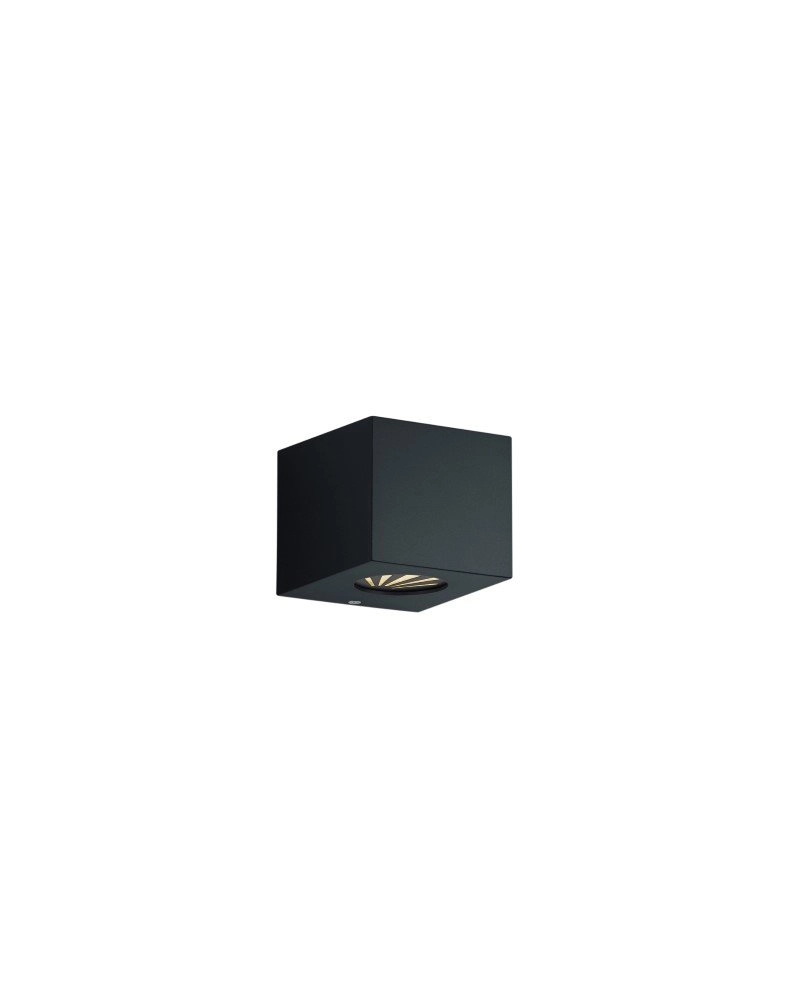 Wall lamp Cordoba Up - Down 2x2w - 3000K - 11.5cm black Trio 4017807411775