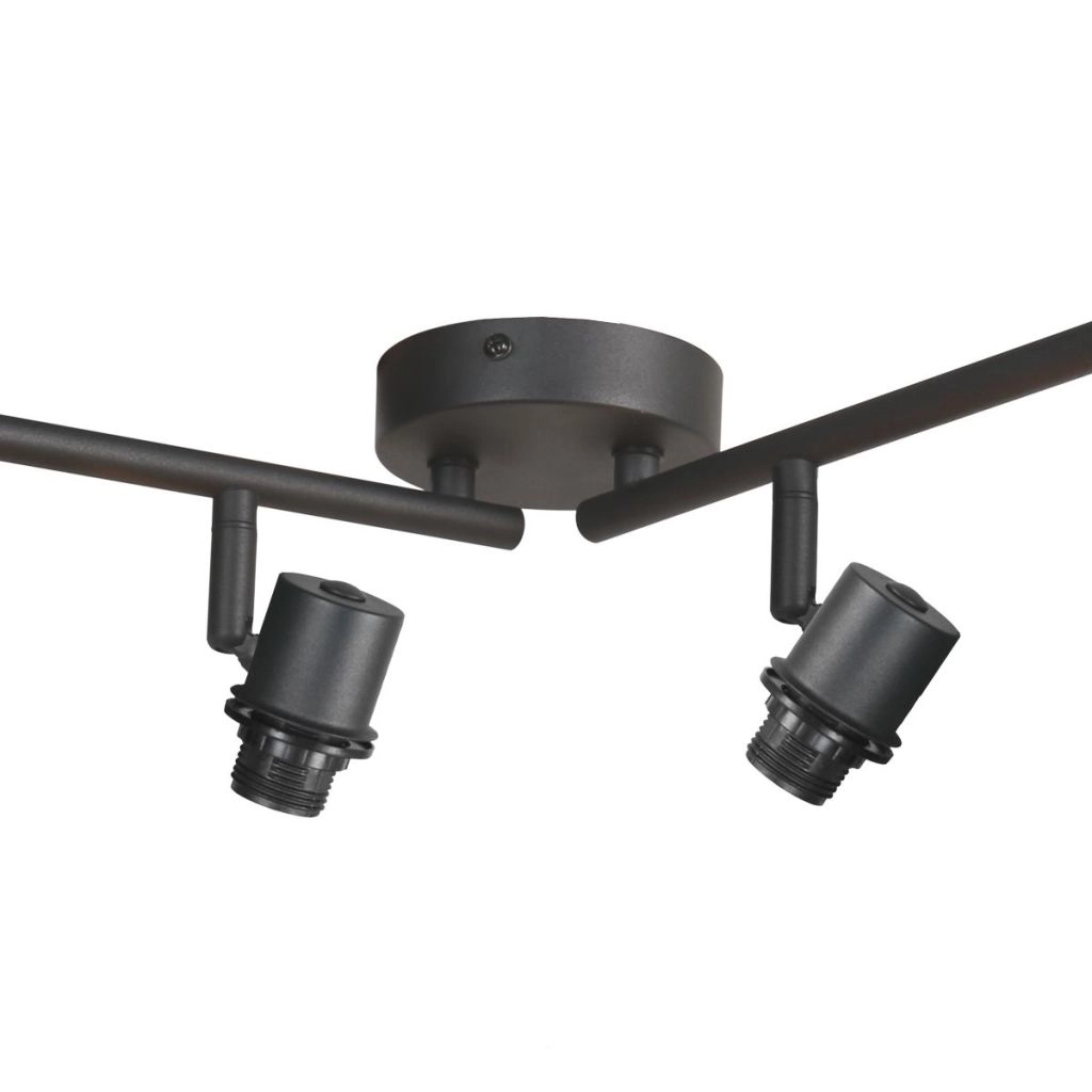Ceiling lamp 4-lights Sumba with bamboo shades Ø12cm Steinhauer 8712746182842