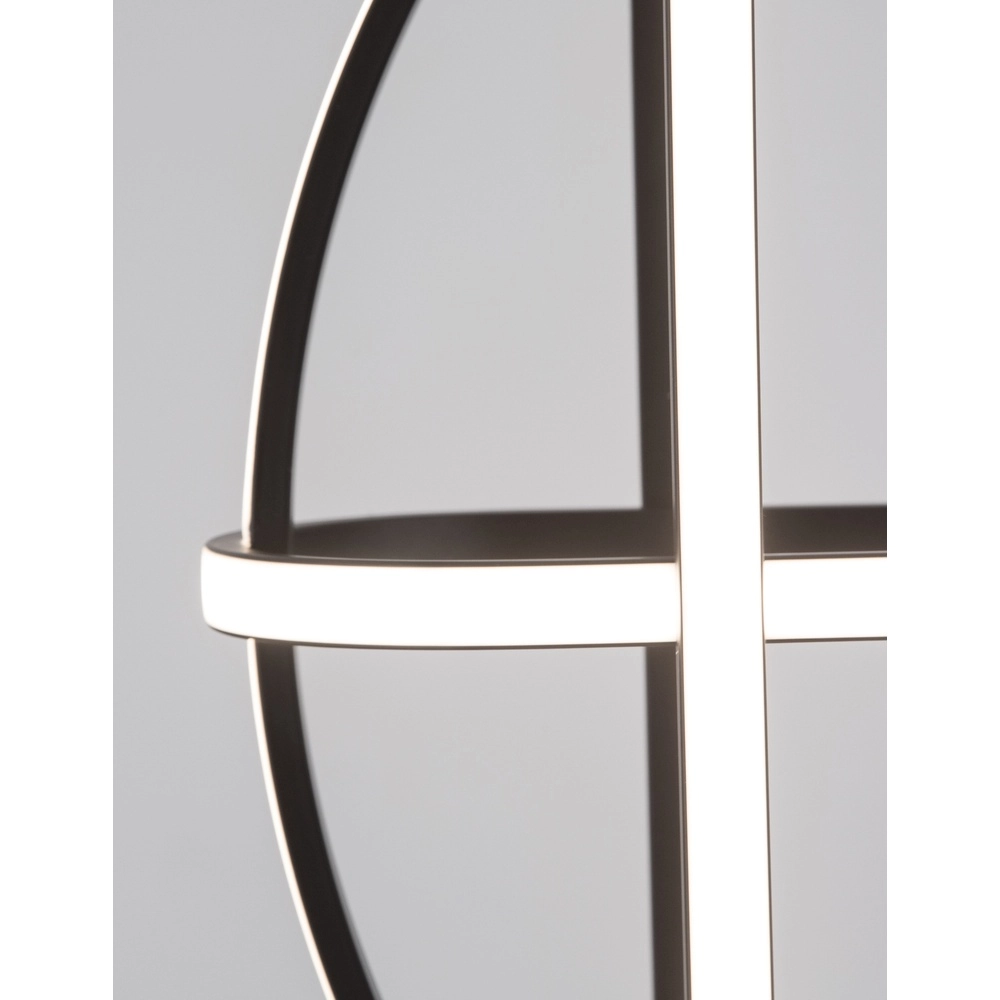 Design pendant lamp Arte black round Lyora 5212017426048
