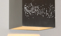 LED wall spot Vegas250 Up - Down 2x4w - 2700K - 25cm gray Artdelight 8719831734559