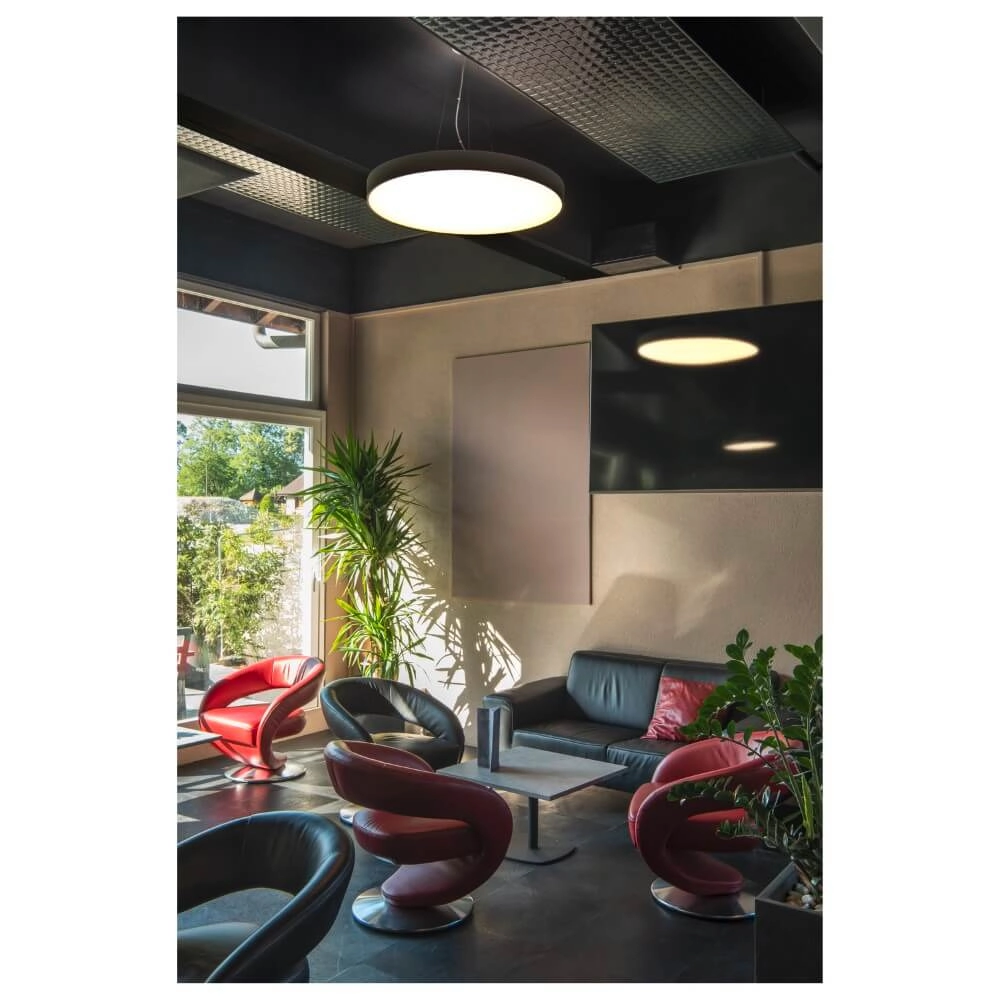 Ceiling lamp / Pendant lamp Medo Pro 90 black - CCT - 110g - Ø 90cm SLV 4024163276757