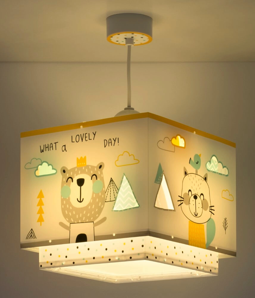 Children's room hanging lamp Hello Little Dalber 8420406002989