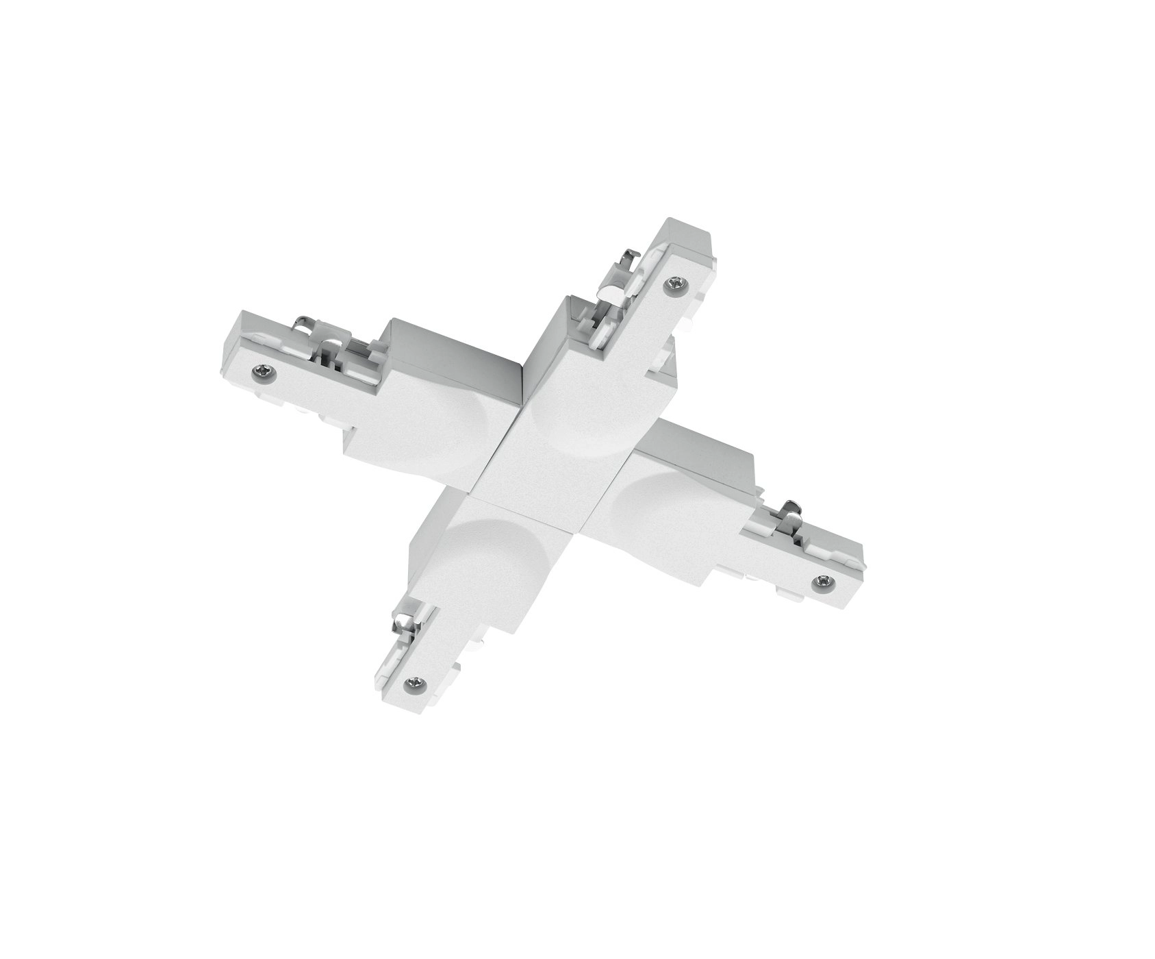 2-phase white cross connector Duoline
