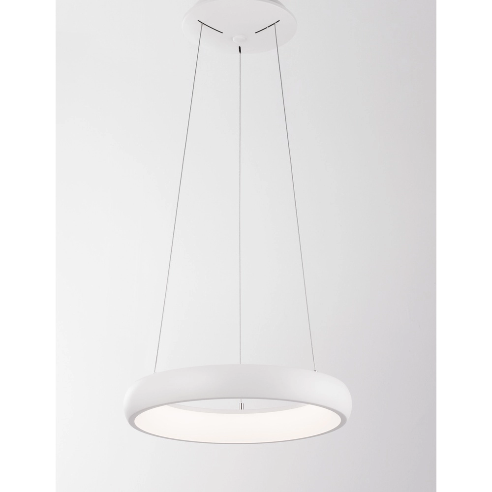 Design pendant lamp Albi white Ø 41cm Lyora 5212017419477
