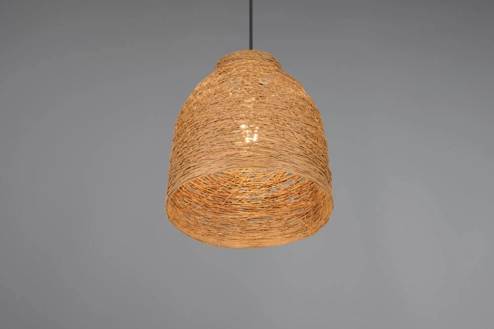 Paper pendant lamp Joeline Ø 25cm Trio 4017807637250
