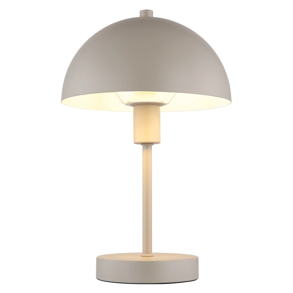 Modern table lamp Atoma I sand brown