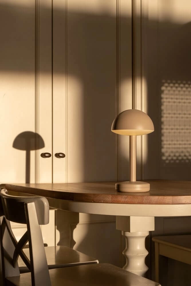 Rechargeable table lamp Bug Beige Humble 7446023313322