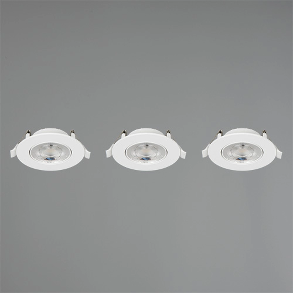 Set of 3 recessed spotlights Altai white Trio 4017807712247